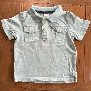 4/&20 Gymboree pale blue polo